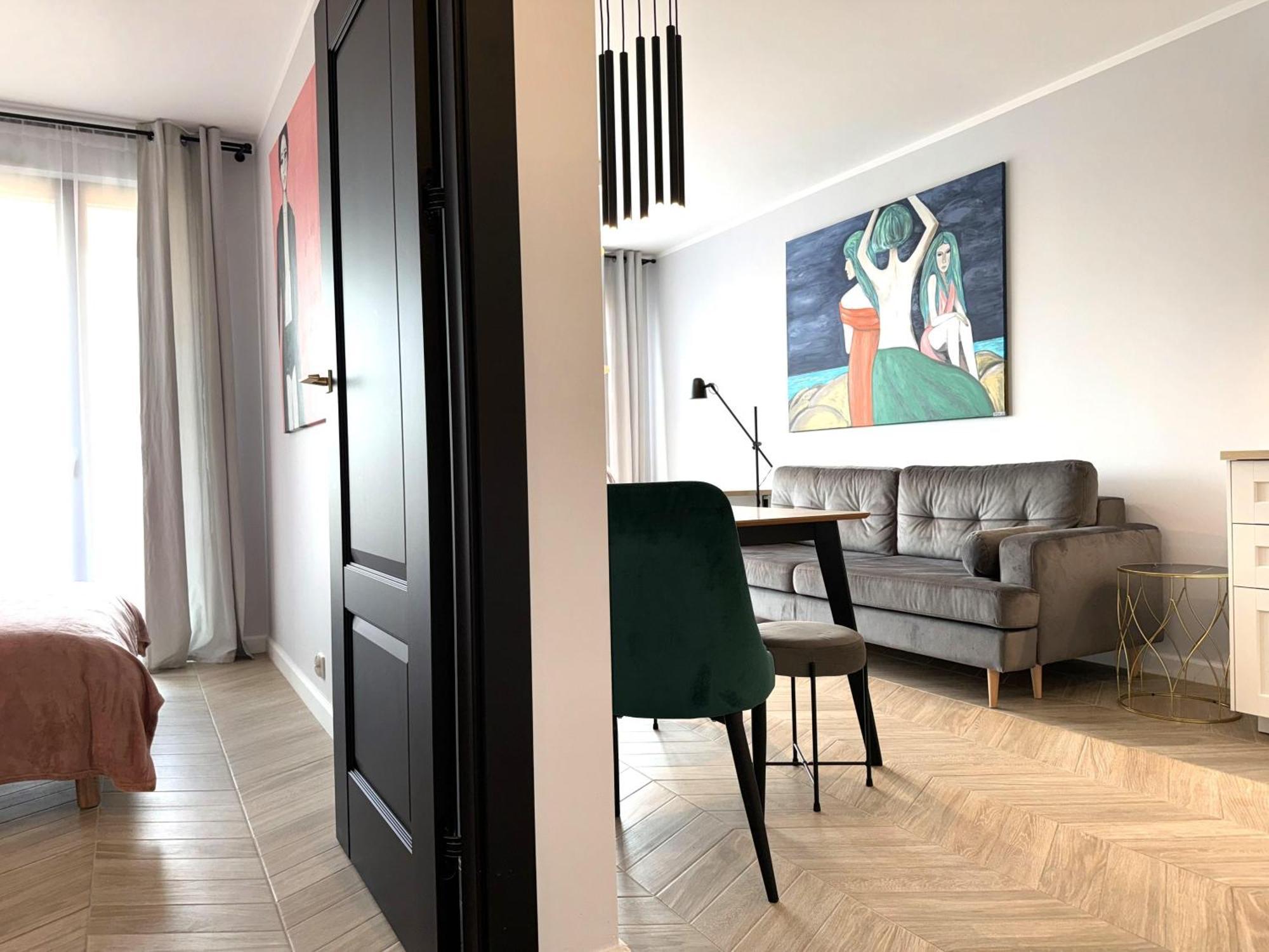 Art Apartment Stare Podgorze Free Parking Cracóvia Exterior foto